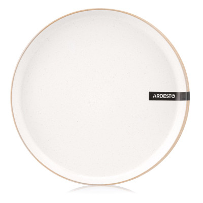 Тарілка Ardesto Apulia, 26.6см, кераміка, кремовий (AR2927AC) Вінниця - фото 1