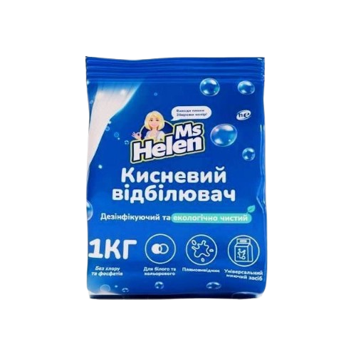 Відбілювач кисневий 1000гр порошок Німеччина MsHelen Житомир
