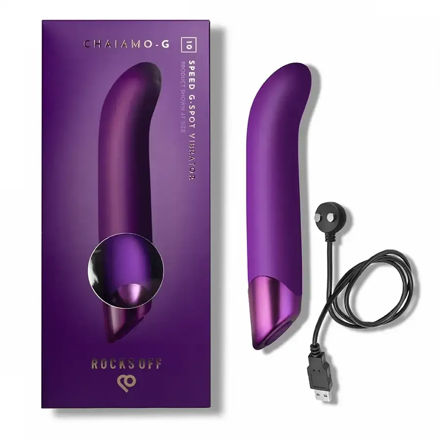 Вібратор Rocks Off Chaiamo G Purple Львів - фото 4