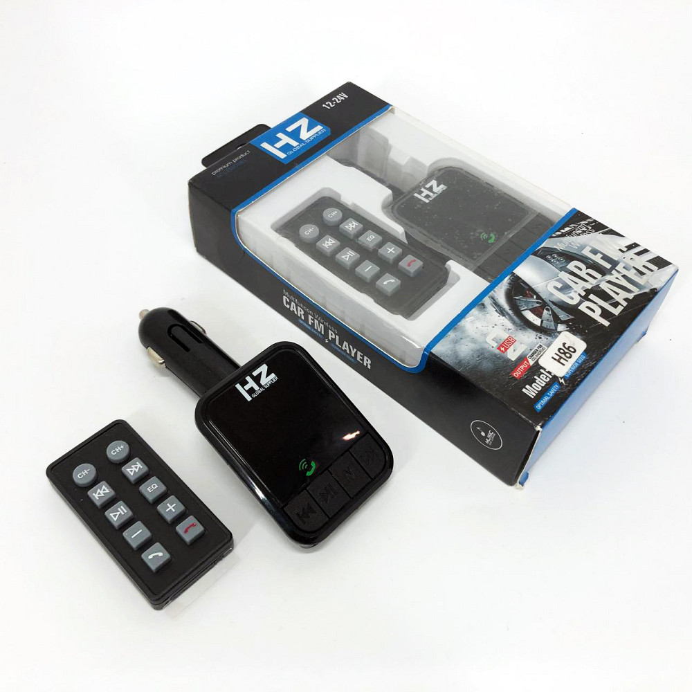 FM модулятор для машины с функцией Bluetooth H86BT, Автомобильный fm передатчик с блютуз XT-49 Львов - изображение 1