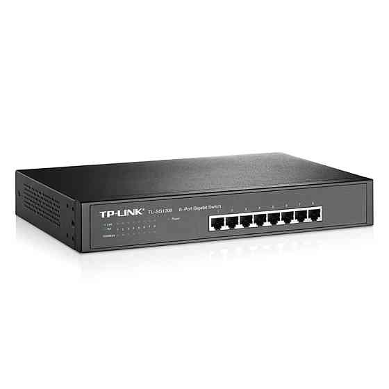 Комутатор TP-Link TL-SG1008 8-портовий гігабітний некерований Киев
