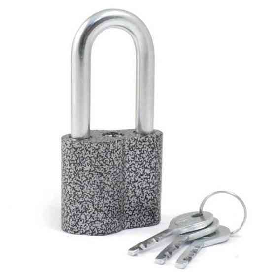 Замок навісний ASPECT А-55-Д 3 ключа довга дужка Харків