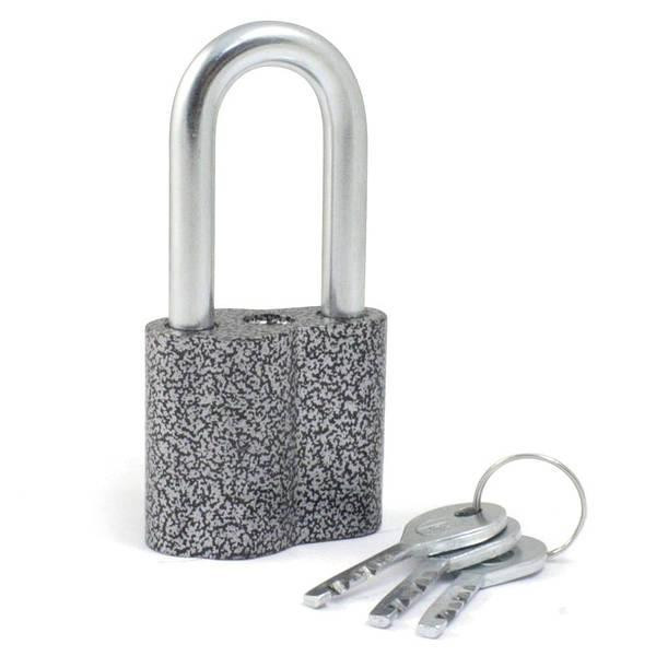 Замок навісний ASPECT А-55-Д 3 ключа довга дужка Харків - фото 1