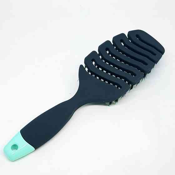 Щетка для бережного ухода и укладки волос антистатическая продувная Amazing Flex Brush Spaklean 1 шт Киев
