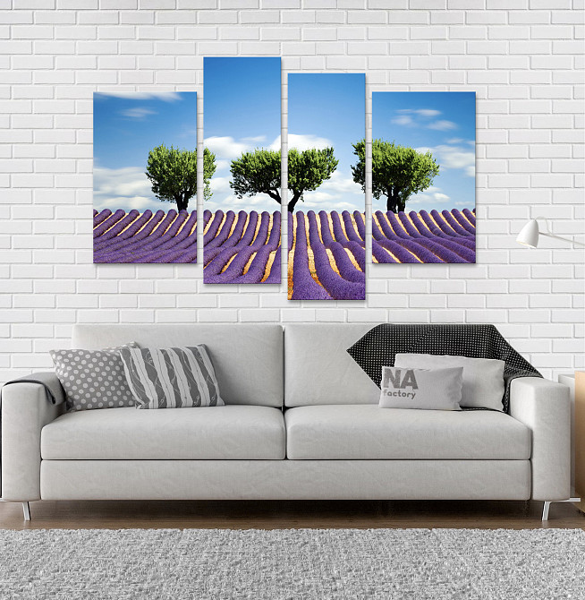 Модульная картина Лаванда Дерево Art-33_4 Киев - изображение 2