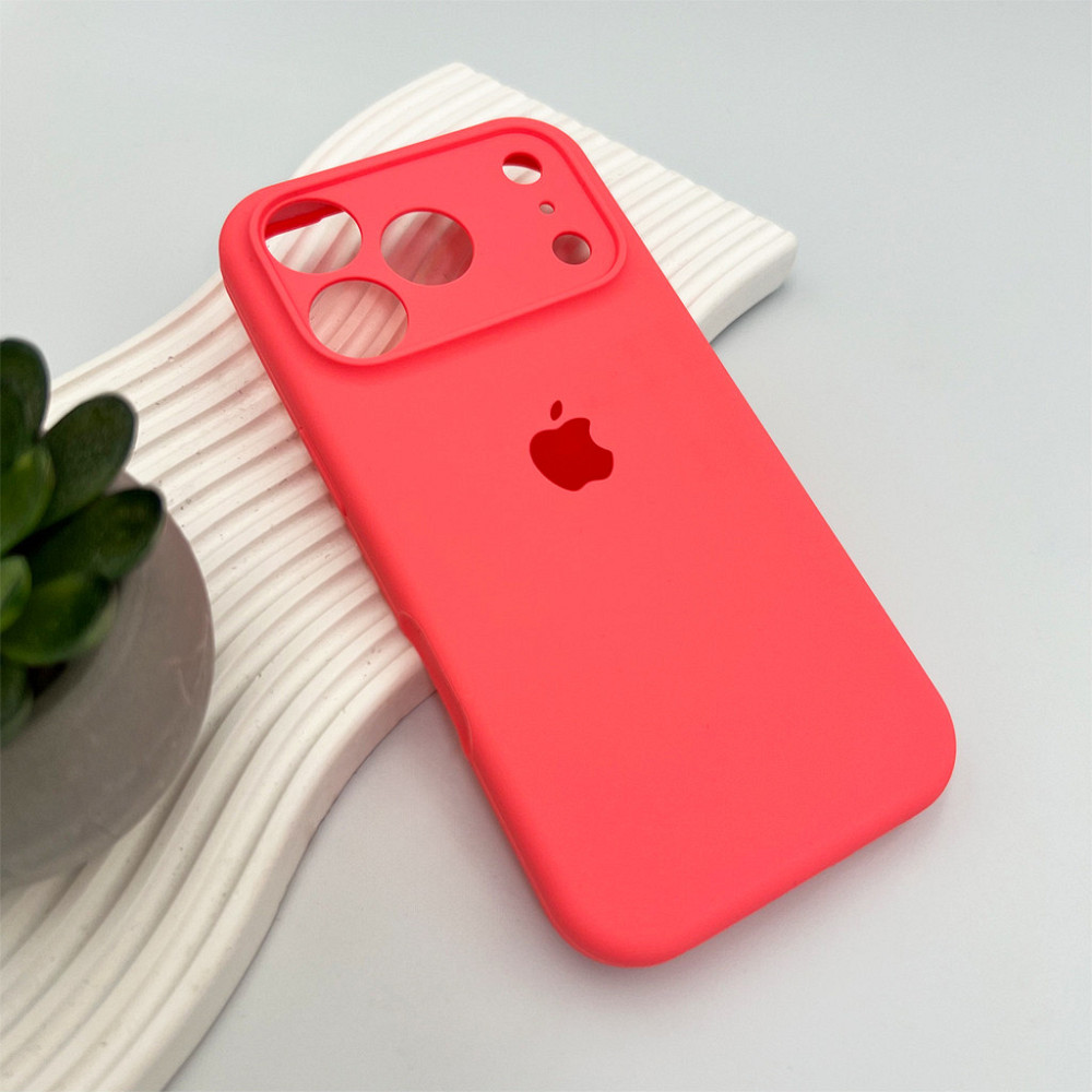 Чохол для смартфона Silicone Full Case AA Camera Protect for Apple iPhone 17 Pro Max 50,Pink Orange Київ - фото 4