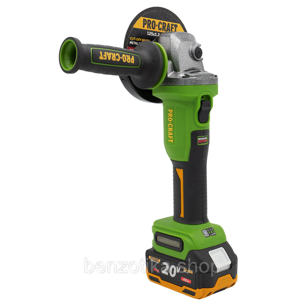 Акумуляторна болгарка Procraft PWA220 (1 акб 4 Аг) Киев - изображение 5
