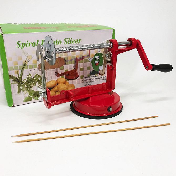 Машинка для резки картофеля спиралью SPIRAL POTATO SLICER FZ-83 Львов - изображение 1