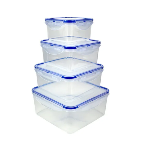 Набір контейнерів для зберігання 4 предмети пластик KAMILLE Житомир - фото 2