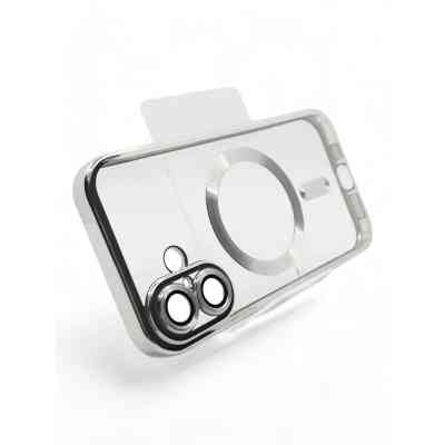 Чохол до мобільного телефона BeCover TPU Chrome Case (MagSafe) для Apple iPhone 16 Silver (712073) Вінниця