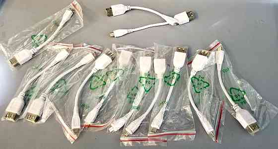 Кабель OTG USB2.0 AF - micro USB Луцьк