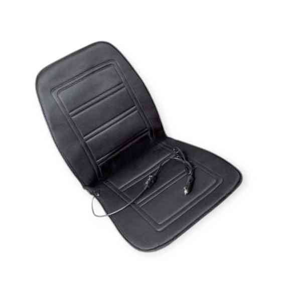 Накидка подогревом сиденья+спинка низкая черная 12в, 60вт, 94х42см с Мукачево