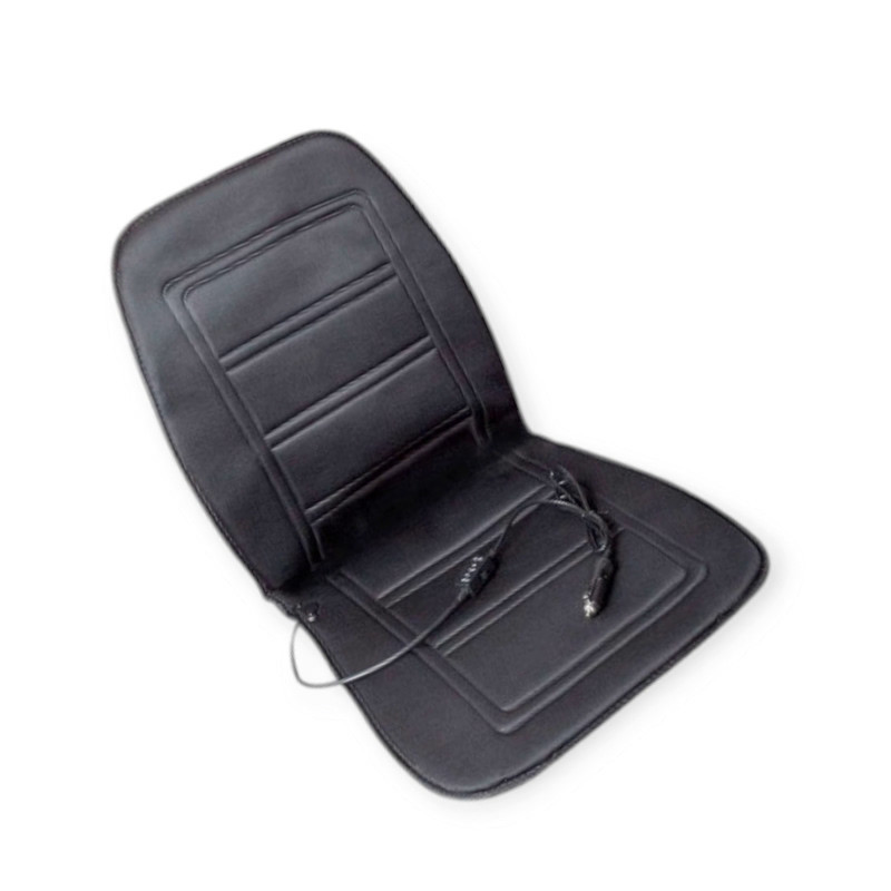 Накидка подогревом сиденья+спинка низкая черная 12в, 60вт, 94х42см с Мукачево - изображение 1