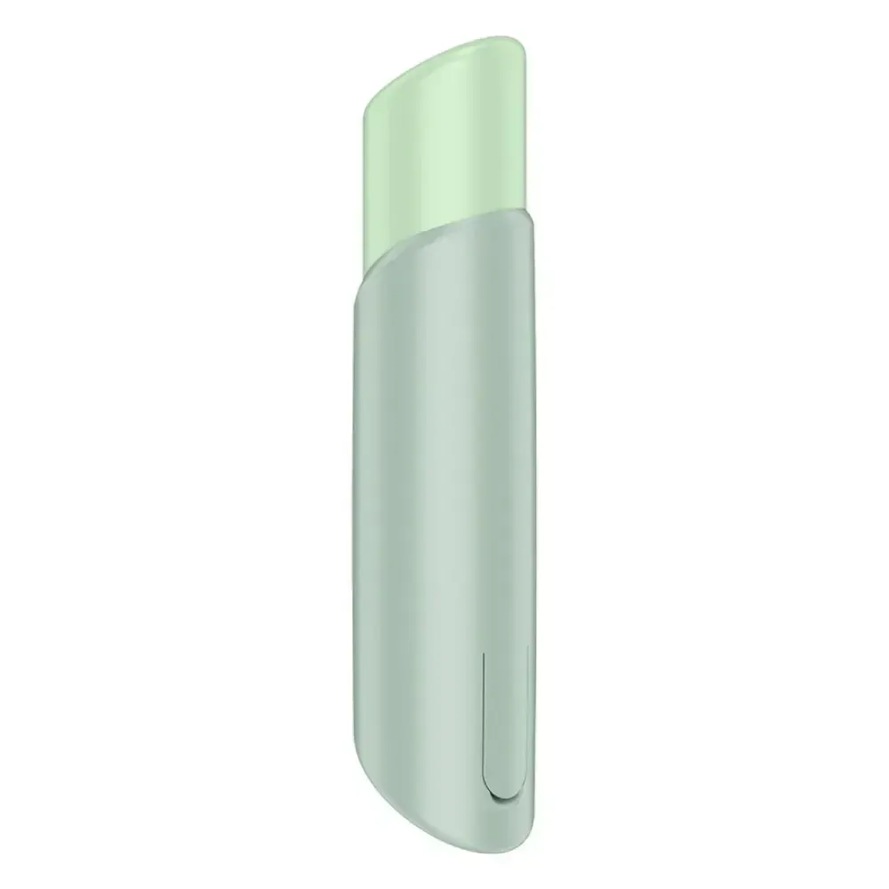Вакуумний стимулятор Satisfyer Naughty Kiss для клітора, зелений, 12 × 2,7 см Sex Aura Київ - фото 3
