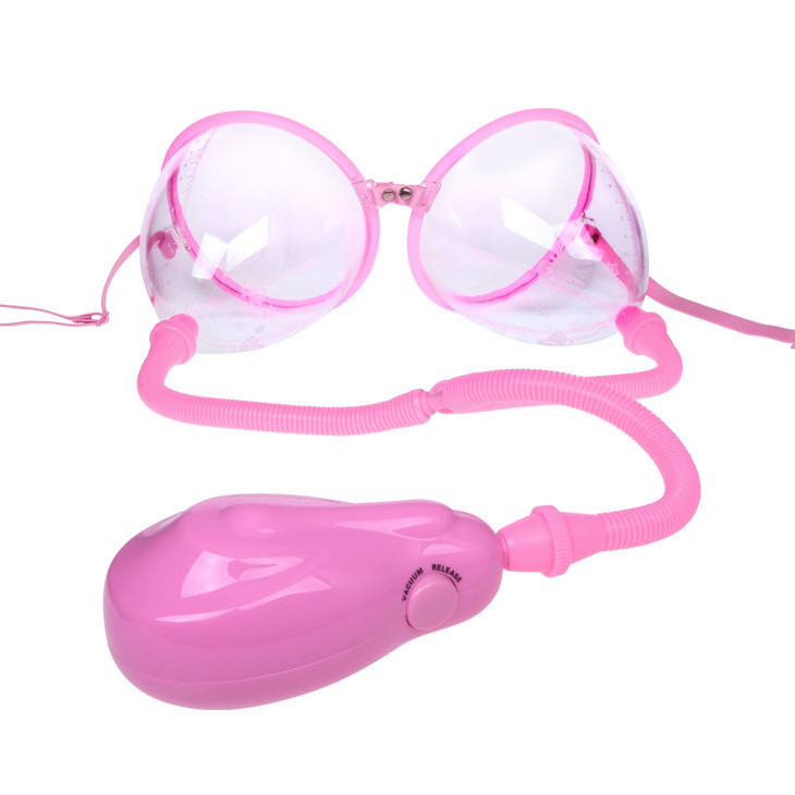 Вакуумна помпа для грудей - Breast Pump Enlarge With Twin Cups Vibrating Sex Aura Київ - фото 4