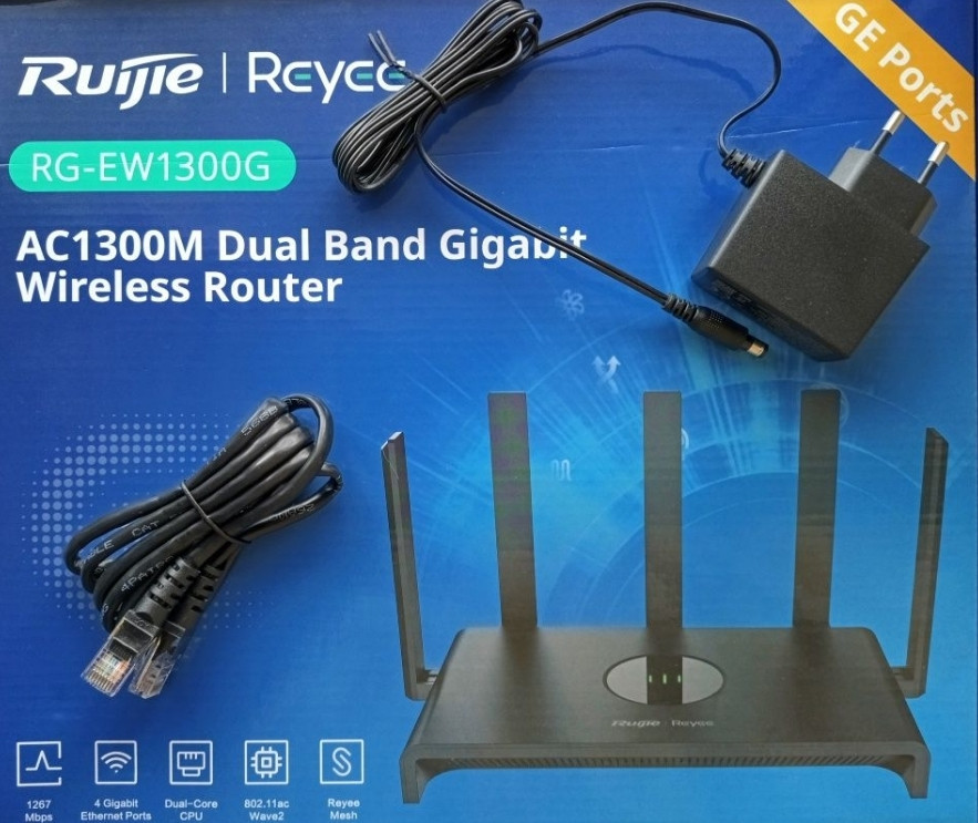 Роутер Ruijie Reyee RG-EW1300G. Киев - изображение 1