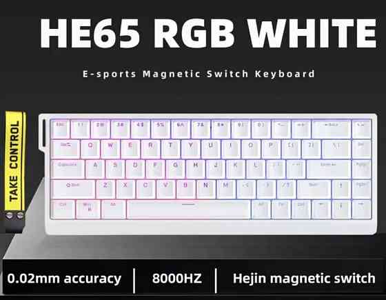 Магнітна клавіатура на таких свічках | zuoya he65 | white. Харків