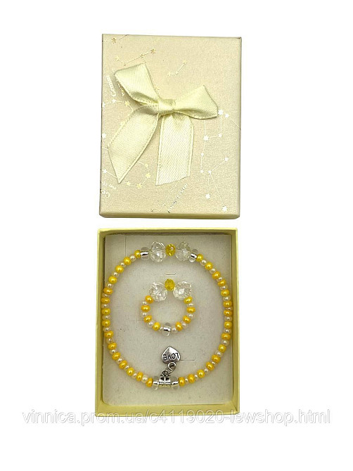 Браслети та кільця ручної роботи для дівчат та жінок Набори у коробках Чернівці - фото 4