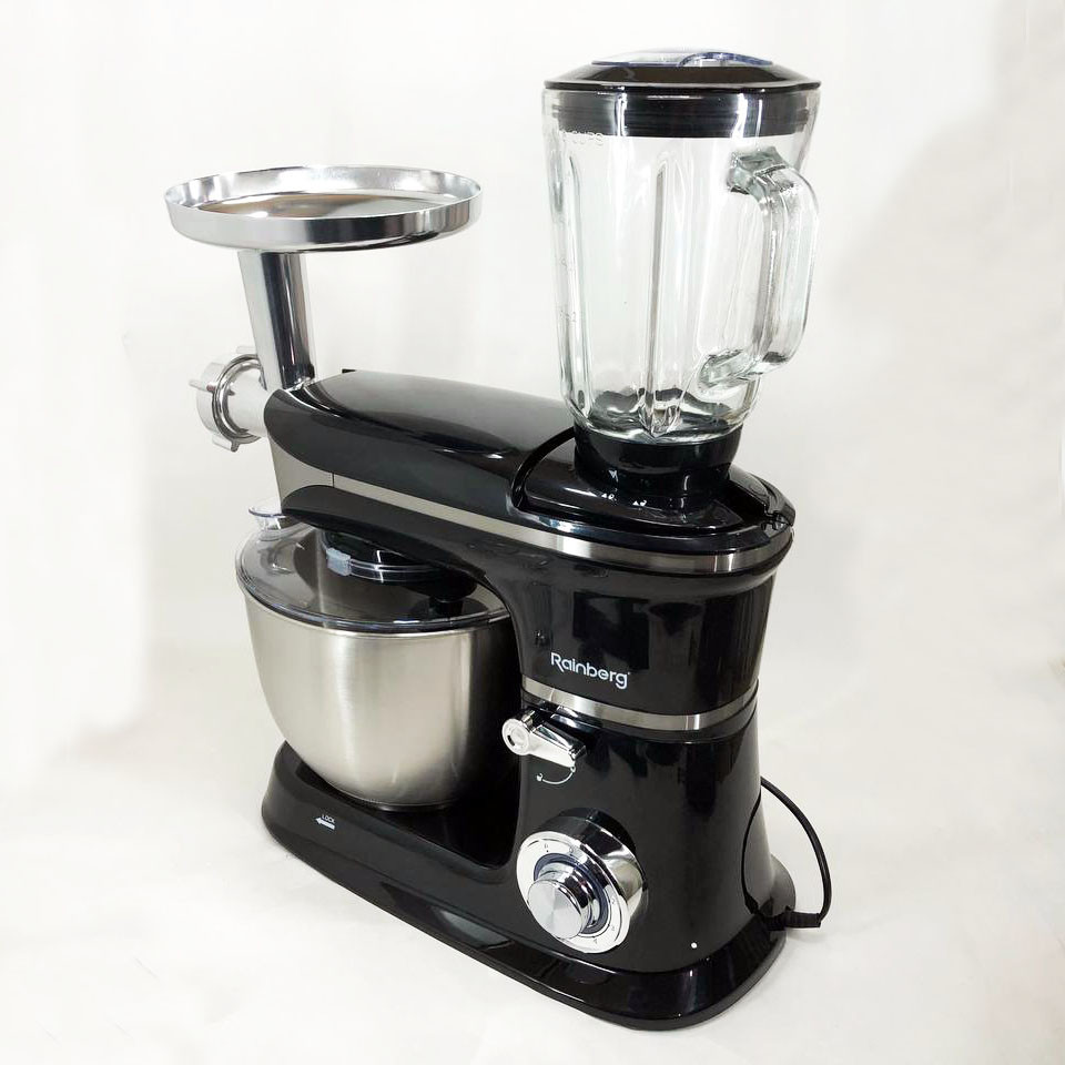 Професійний тістомісильник для дому, Планетарний міксер зі змінними насадками, Міксер із залізною чашею RA-78 Івано-Франківськ - фото 10