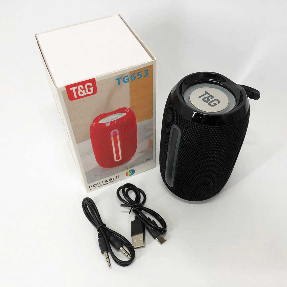 Акустичні колонки з блютузом TG653, Якісна Bluetooth колонка, Бездротова колонка Bluetooth з радіо XI-38 Львів - фото 10