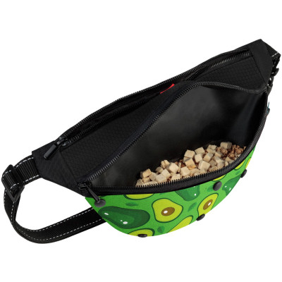 Поясная сумка-бананка для собак WAUDOG Textile "Авокадо" 33х17х10 см (5697) Винница - изображение 3