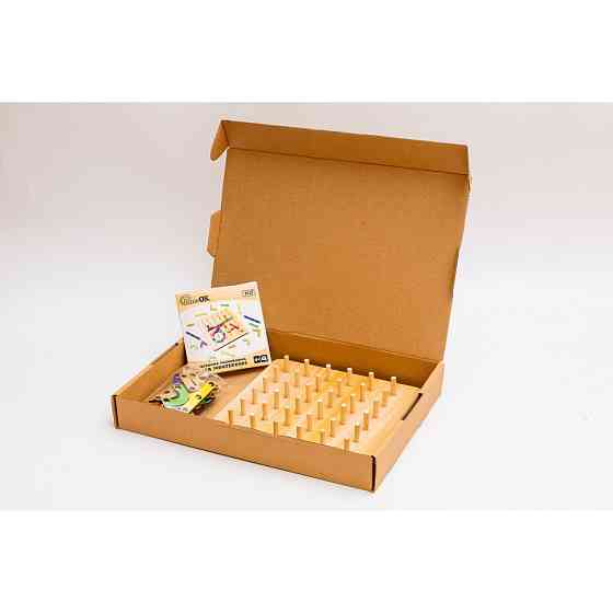 Геометрична розвиваюча "Дошка Монтессорі" Puz-27260, 56 комбінацій Вінниця