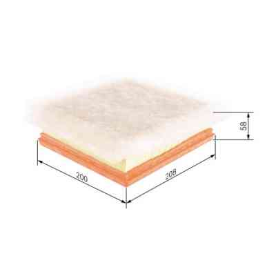 Воздушный фильтр для автомобиля Bosch F 026 400 235 Винница