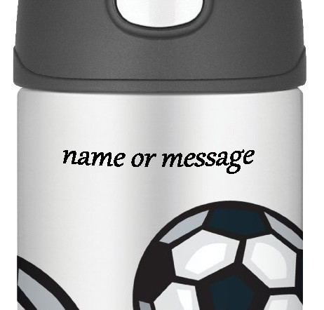 Дитяча Термофляга з трубочкою для напоїв 355 мл Thermos "FUNTAINER" (120010) Нержавіюча сталь Нововолинськ - фото 5