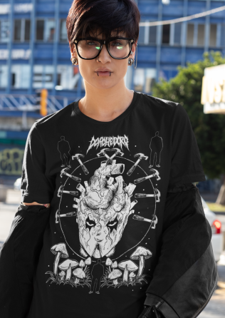 Футболка для мальчика аниме Дорохедоро Велкоме То Кхаос оверсайз (рост от 165 до 180 ) Черний AnimeJ0668m Днепр