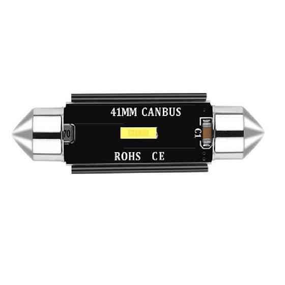 Світлодіодна лампа StarLight T11 1 SMD 1860 Canbus Festoon SV8.5 (C5W/C10W) WHITE 41mm 12/24V Харків