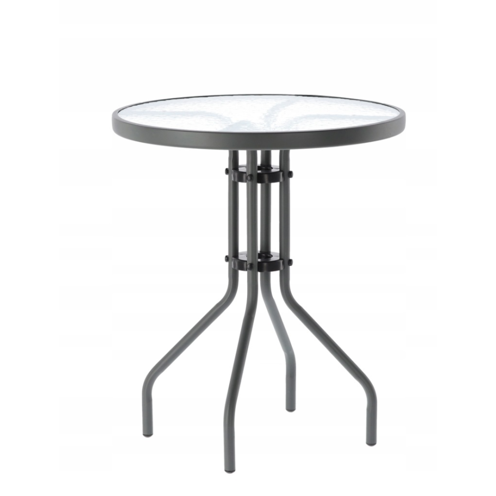 Садові меблі Chomik Bistro New стіл та 2 стільці сірий Киев - изображение 5