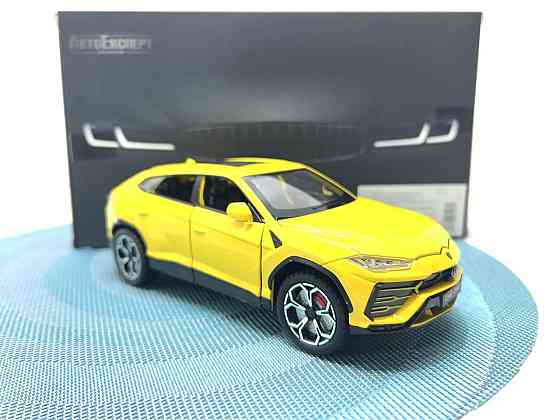 Машинка металева TK Union Lamborghini Urus інерційна відчиняються двері капот багажник 1:24 Жовта (GT - 06441) Чернігів