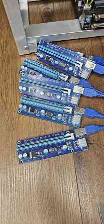 Дуже потужна майнинг ферма на 6 відеокарт (БЖ 2450W) Клевань