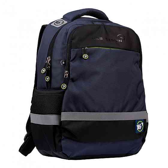 Рюкзак шкільний "Yes" S-52 557964 Ergo "Yes style" чорний/синій, шт Київ
