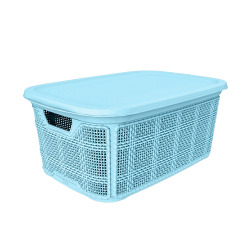 Кошик 10л з кришкою (мікс) Jute ELIF Житомир - фото 1