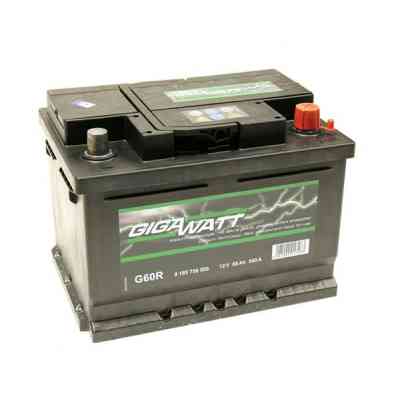 Акумулятор автомобільний GigaWatt 60А (0185756009) Вінниця