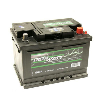 Акумулятор автомобільний GigaWatt 60А (0185756009) Вінниця - фото 3
