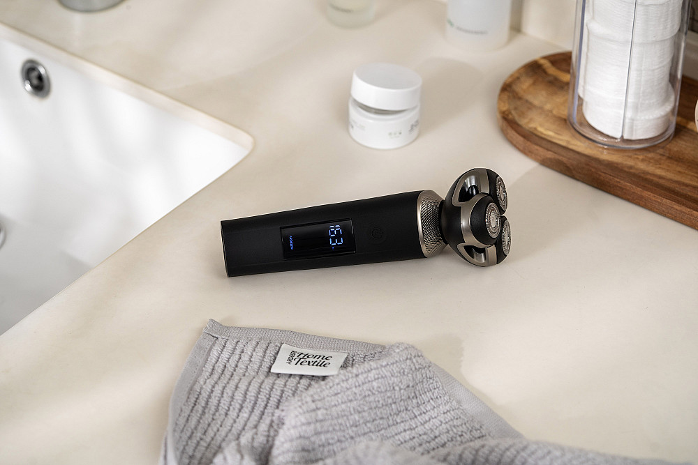 Бритва електр. ARDESTO роторна SHRR-B8WDR, 8Вт, бритв.головок-3, Li-Ion, сух.+волог., чорний Київ - фото 9