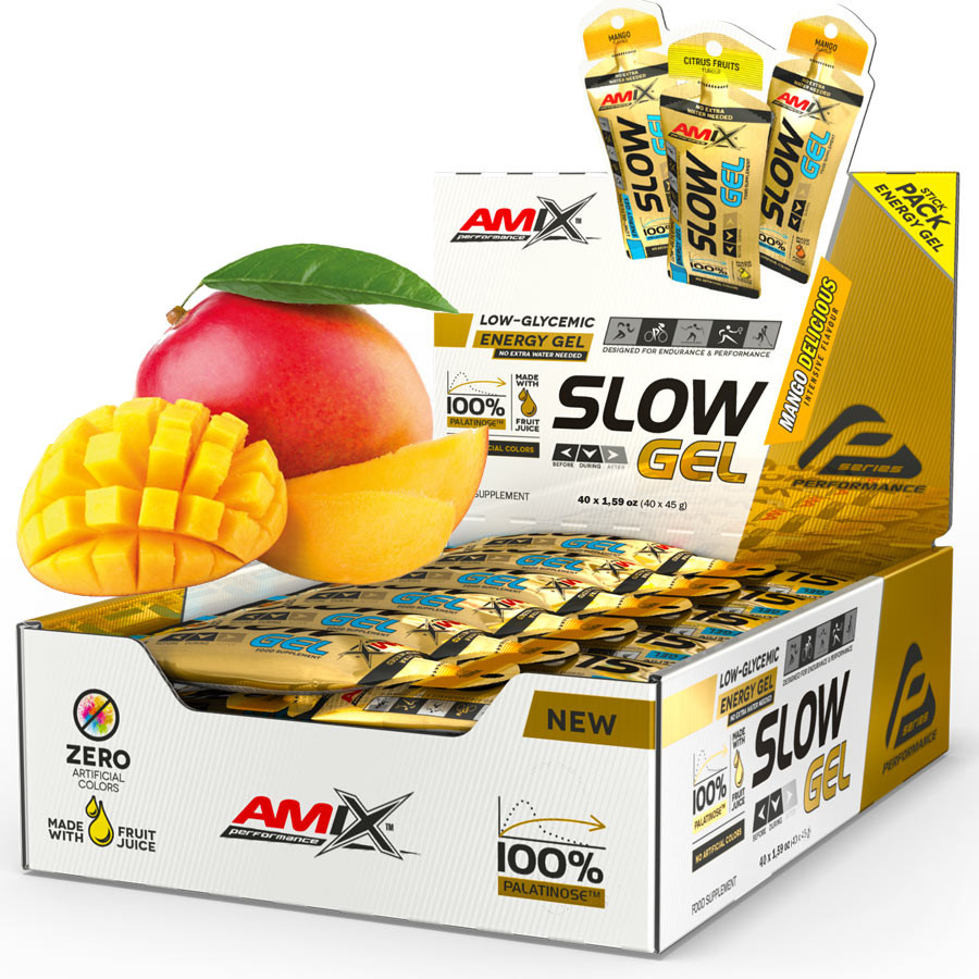Энергетик Amix Nutrition Performance Amix SLOW Gel 45g (Mango) Луцк - изображение 3