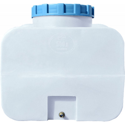 Ємність для води Пласт Бак квадратна харчова 500 л прямокутна біла (1409) Вінниця - фото 2