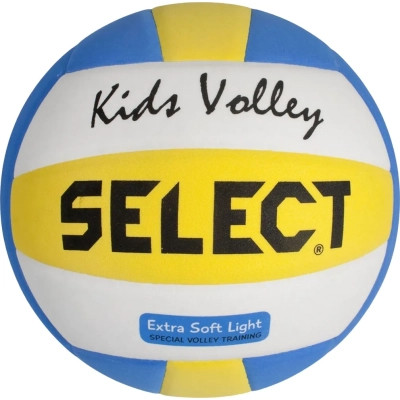 Мяч волейбольный Select Kids Volley New білий, жовтий, синій 4 214460-329 (5703543040308) Винница - изображение 1