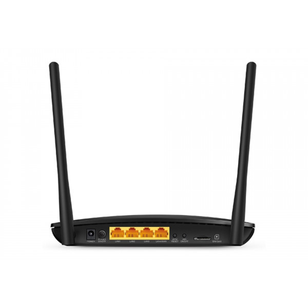 Маршрутизатор TP-Link TL-MR6400, 300Mbps Wireless N 4G LTE Router, build-in 150Mbps 4G LTE modem (TL-MR6400) Київ - фото 3