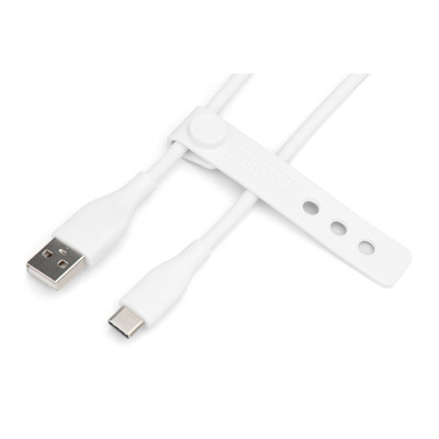 Дата кабель USB 2.0 AM to Type-C 1.0m 60W white Digitus (AK-300340-010-W) Вінниця - фото 7