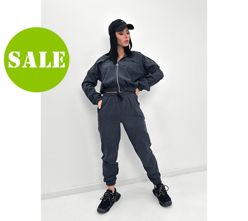 Вельветовый костюм-двойка 