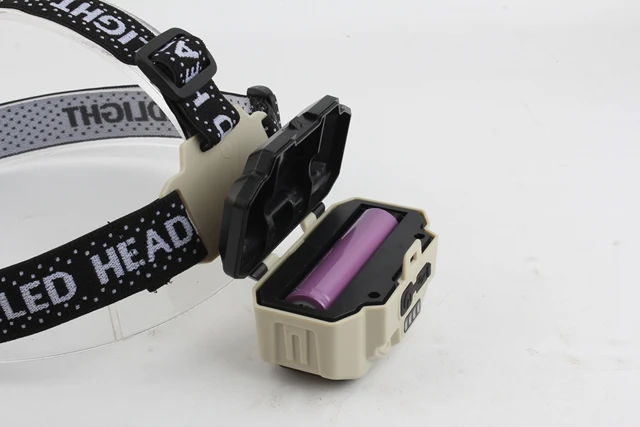 Ліхтар налобний потужний зі змінним аккумулятором ЛЕД 4 режими Одеса - фото 8