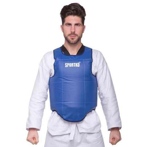 Защита корпуса (жилет) для единоборств SPORTKO ЗГ1 SP-4708 размер S-XL цвета в асс. Защита для боевых искусств Киев