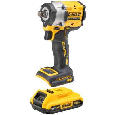 Гайковерт DeWALT 18 В XR Li-lon,406 Нм, 2 Ah, 2 АКБ, ЗП, TSTAK (DCF921D2T) Вінниця