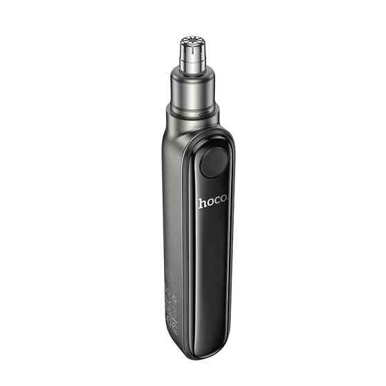 Тример для носа HOCO HP33 electric nose hair trimmer with display Metal gray Київ