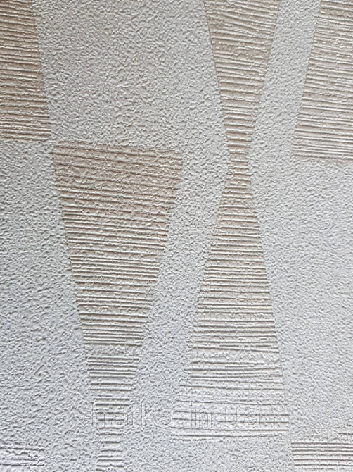 Шпалери Marburg Tango 58855 лофт геометрія сріблясті фігури трикутники на білому фоні 10.05х0.70 м. Київ - фото 1