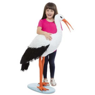 Мягкая игрушка Melissa&Doug Гигантский плюшевый аист, 115 см (MD30407) Винница - изображение 2